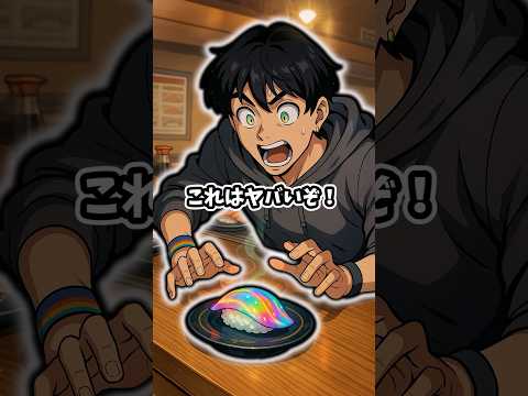 虹色の寿司を食べた男の末路。 #究極の2択