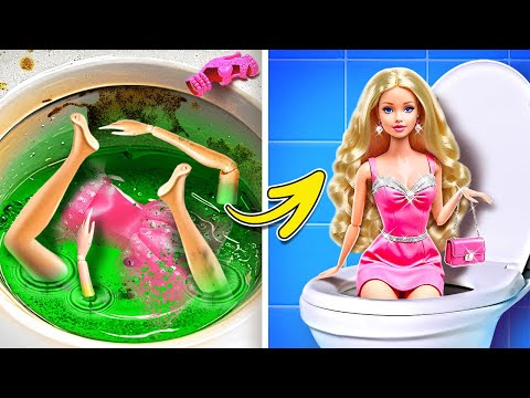 We Adopted a Barbie Doll! Viral Beauty Transformation for Dolls by 123 GO!