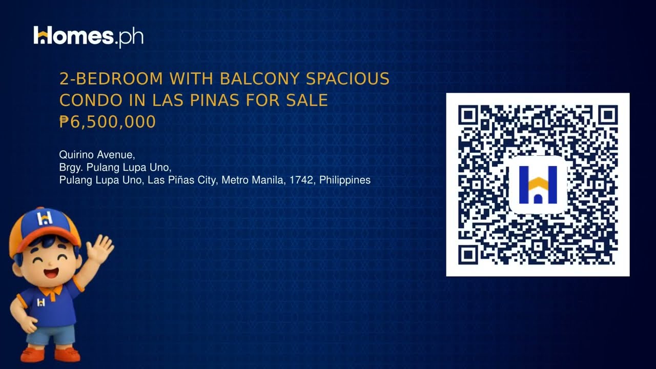 Condo for Sale In Pulang Lupa Uno, Las Piñas City, Metro Manila | ₱6,500,000