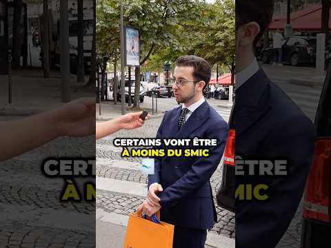7 années d’études pour un SMIC ?😱 #loicbourget #interview #entrepreneur #riche #salaires #revenus
