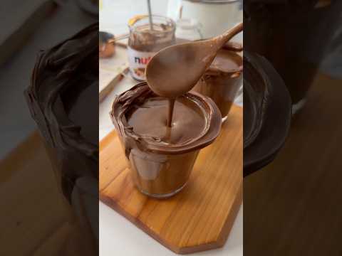 CHOCOLATE QUENTE MEGA CREMOSO E SEM AMIDO DE MILHO #shorts