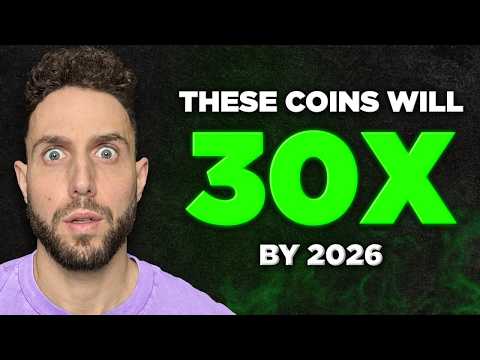 Top 30 Crypto Altcoins That Will 30X By 2026! (URGENT)
