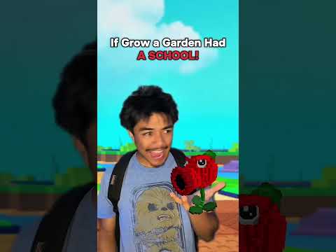 Grow a Garden School FINALE?!? fr #shorts #viral