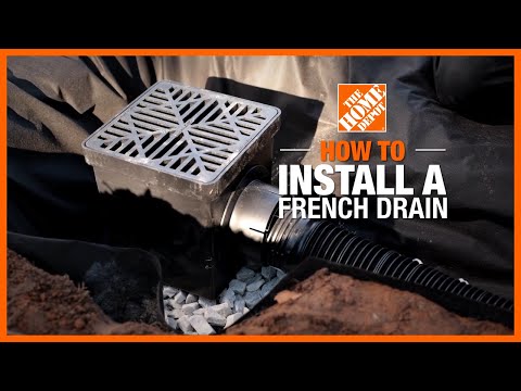How to Install a French Drain
