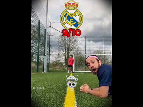 Real Madrid Vs Barcelona Vs Mancity Challenge ⚽ #realmadrid #barcelona #futbol #shorts