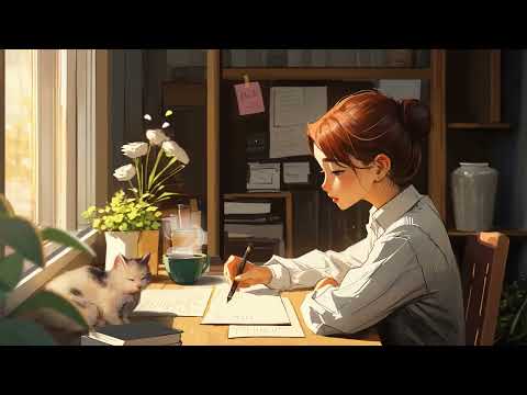 Peaceful Morning Lofi for Study ~ Warm Light, Gentle Focus | Cozy Music to Start the Day