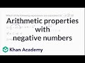 Understanding Properties of Arithmetic with Negative Numbers