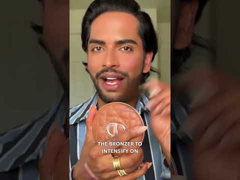 Trying Aditya Madiraju Viral Elongate Blush Placement Hack #shortsfeed #makeup #blush #blushlover