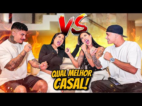 CASAL vs CASAL! (TATI E PK ❌  PAM E VICTOR)