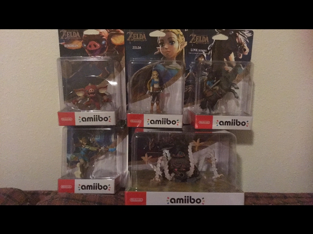 Breath of the Wild Amiibo unboxing LIVE!