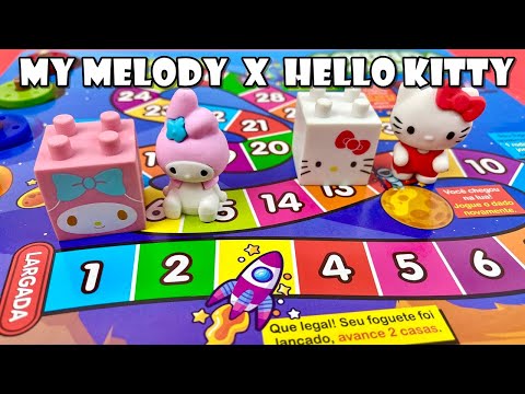 Corrida Maluca Da Hello Kitty e My Melody! Tia Flá X Produção