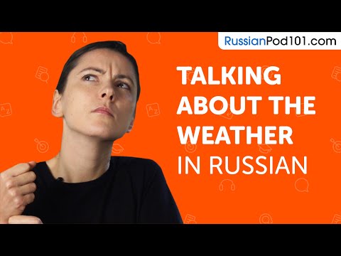 Learn How to Talk About the Weather in Russian | Can Do #12