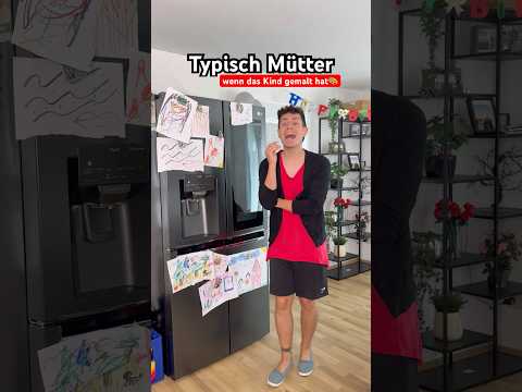 Typisch Mütter - wenn das Kind gemalt hat😂🎨 itsofficialmarco