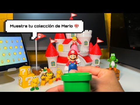 Enseñando mi colección de figuras de Mario Bros 🍄🏰 parte 1️⃣ #mariobros #supermario #juguetes