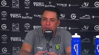 Rueda de prensa de Internacional FC tras su partido con Quindío