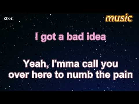 bad idea – Ariana GrandeKTV 伴奏 no vocal 無人聲 music 純音樂 karaoke 卡拉OK 伴唱壞主意 – Ariana Grande