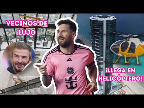 El departamento de Messi en Miami vive en lujo