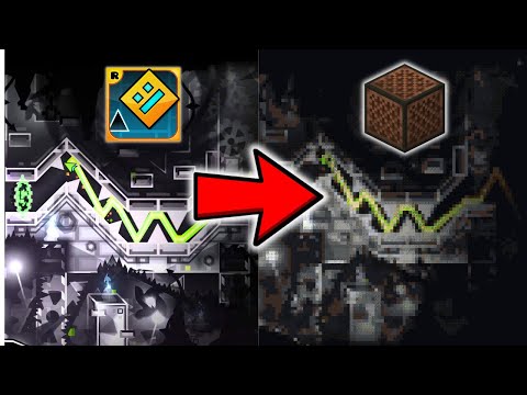 I Made the GD "Thinking Space II" with Minecraft Note Block! | Geometry Dash 2.2