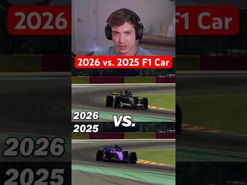 2026 vs. 2025 F1 Car