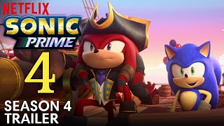 Sonic Prime Season 4 Trailer | Renewal Status, Plot Theories & Release Date Updated..! 
