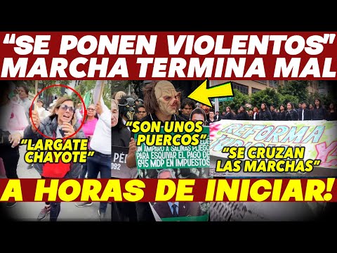 DOMINGAZO! MARCHA DE PIÑA ¡TERMINA MAL! VAN RUMBO AL SENADO ¡QUIEREN REVENTAR DE ULTIMO MOMENTO!