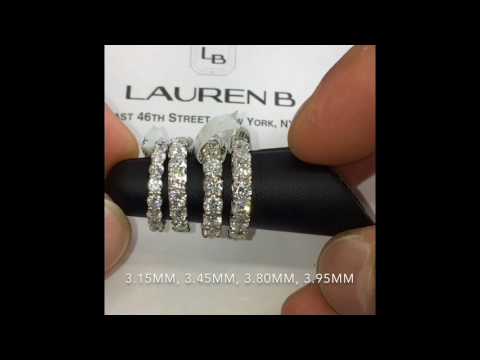 Diamond Eternity Bands 3.15-3.95 Carats Total 