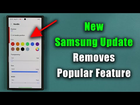 New Samsung Galaxy Update Removes Popular Feature + Causes Confusion  - What's Samsung Doing?