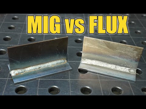 Is Shielding Gas a Waste of $$$: MIG vs Flux Core Welding