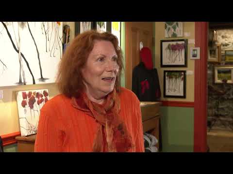 Les 30 ans de la galerie d’art « Ma P’tite Folie » avec Louise Lainé, artiste-peintre