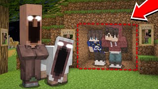 SCREAMING VILLAGER Vs Most SECURE HIDING SPOT In Minecraft!