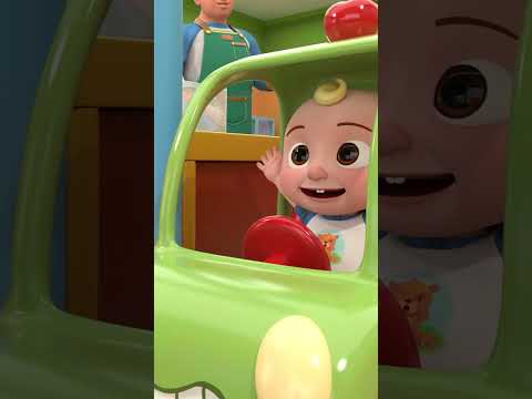 JJ and Cody's Shopping Cart Race! CoComelon #Shorts #nurseryrhymes #cocomelon