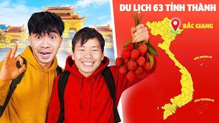 PHD - Thử Thách 24H Du Lịch 63 Tỉnh Thành Cũ - Chiến Thắng Bất Ngờ!