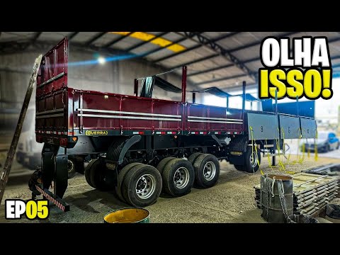MINHA NOVA CARRETA 40 MOLAS 2025 DO IVECO 😱 OLHA A ALTURA EP5