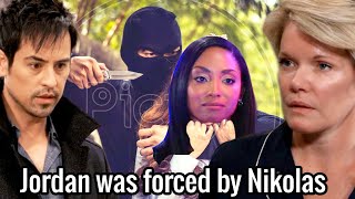Nikolas forced Jordan's silence, Ava's DNA test results will not be released ABC General Hospital