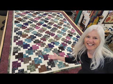 "MIRROR MIRROR" (QUILT) ON THE WALL, THIS IS THE PRETTIEST ONE OF ALL!