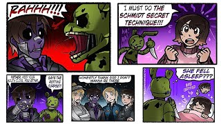 Springtrap gets Confused by Michael and his Friends | FNAF Comic Dub