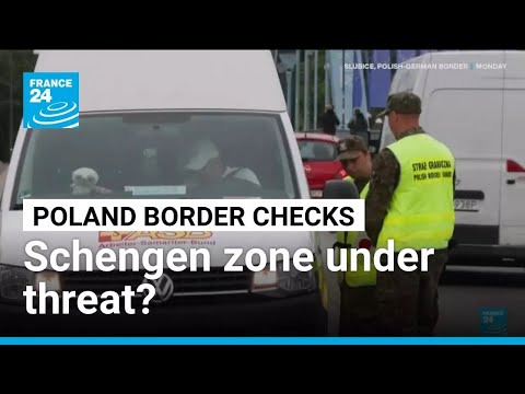 YouTube video thumbnail: Worries for Future of EU's Schengen Area as Poland Reinstates Border Checks