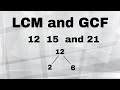 Understanding LCM and GCF