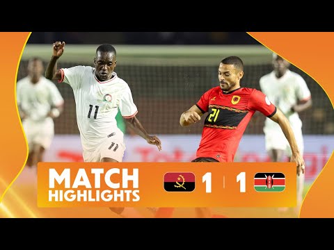 Match Highlights Angola - Kenya