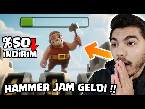 HAMMER JAM GELDİ !! HER ŞEY %50 İNDİRİMLİ !! - Clash Of Clans