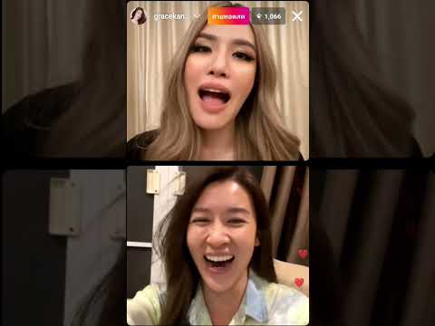 เกรซ กาญจน์เกล้า & เชียร์ ฑิฆัมพร ขำไม่ไหว😂😂 #cheerny14 #เกรซกาญจน์เกล้า #cheerny14