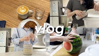 (eng) 이제 여름이야 ☀️ 8to5 직장인 일상 | 오버립 꿀템, 퇴근하고 운동하고 공부하는 일상