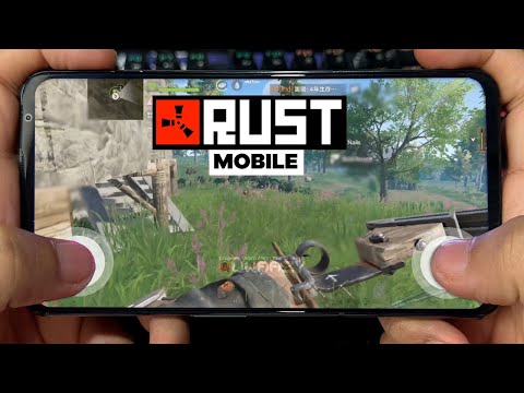 RUST MOBILE OFICIAL, FINALMENTE CONFERINDO UMA GAMEPLAY