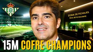 LIMPIEZA Y FICHAJES: El Real Betis se transforma para la Champions