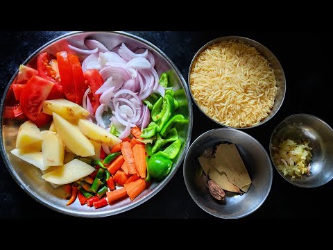 शादी वाला वेज पुलाव की रेसिपी😋| how to make veg pulav| veg pulao recipe| pulav recipe in hindi|pulao