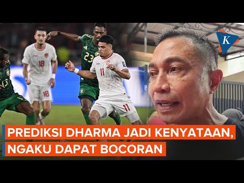 Dharma Pongrekun Mengaku Dapat Bocoran soal Hasil Timnas Indonesia-Arab Saudi