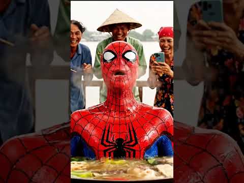 Người Nhện Phiên Bản Lỗi 29 – Pha Cứu Người Thất Bại Bá Đạo #viral #funny  #tauhai8s #short