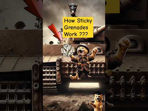 How sticky Grenades Work? #facts #funny #cat #remix