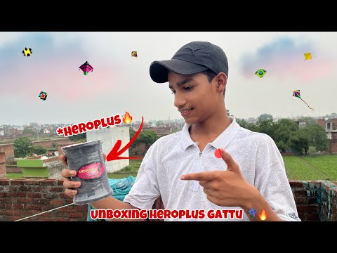 Kite Fighting🔥Unbox New Hero Plus Gattu Kite Flying🪁