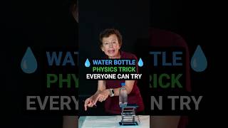 Water bottle physics trick everyone can #try! #shorts #DrTatiana #diy